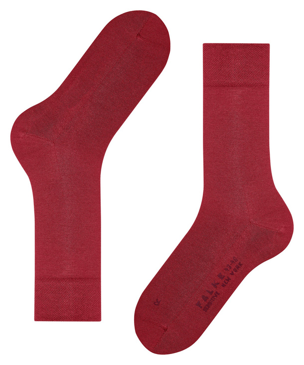 Sensitive New York Herren Socken (Rot) FALKE