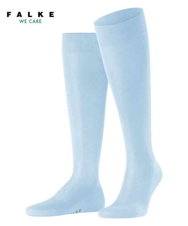 FALKE Heren Sokken Tiago M So fil d'Ecosse katoen eenkleurig 1 paar, Blauw Cornflower Blue 6554, 41-42