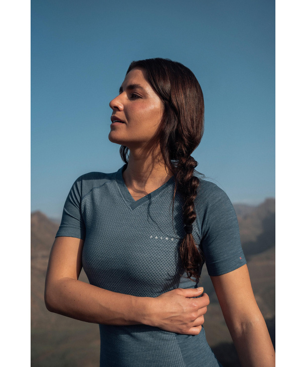 Women T-Shirt Wool-Tech Light (Grey)