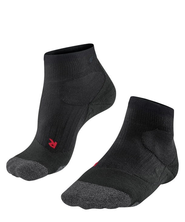 PL2 Short Women Tennis Socks (Black)