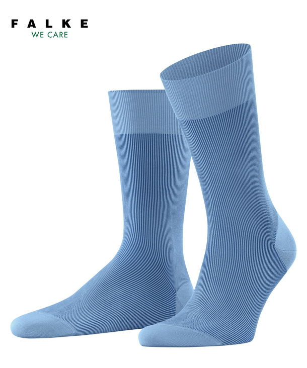 Chaussettes Homme Fine Shadow Bleu FALKE