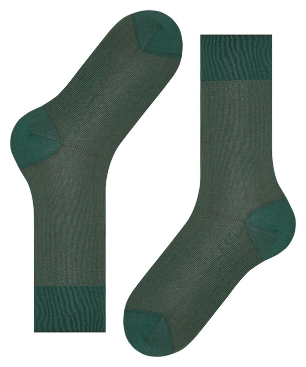 Short Socks Fine Shadow (Green) | FALKE