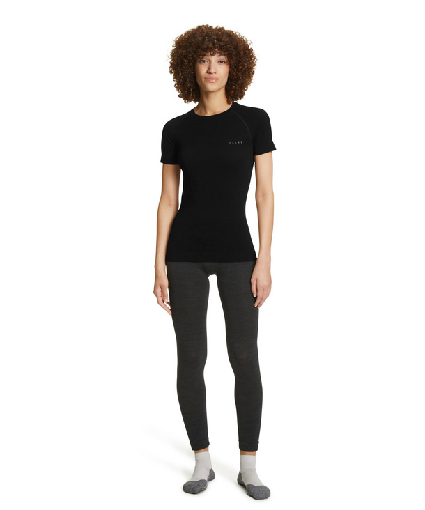 FALKE Women's Wool-Tech Round Neck W L/S SH Functional Yarn Quick