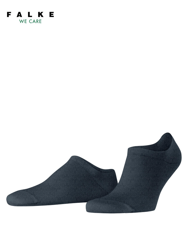 Family Men No Show Socks Blue FALKE