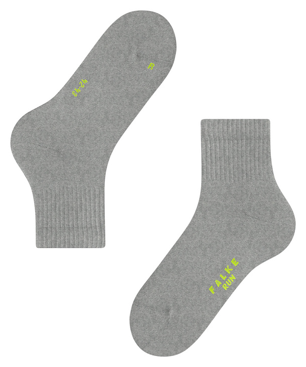 Short Socks Fine Shadow (Grey) | FALKE