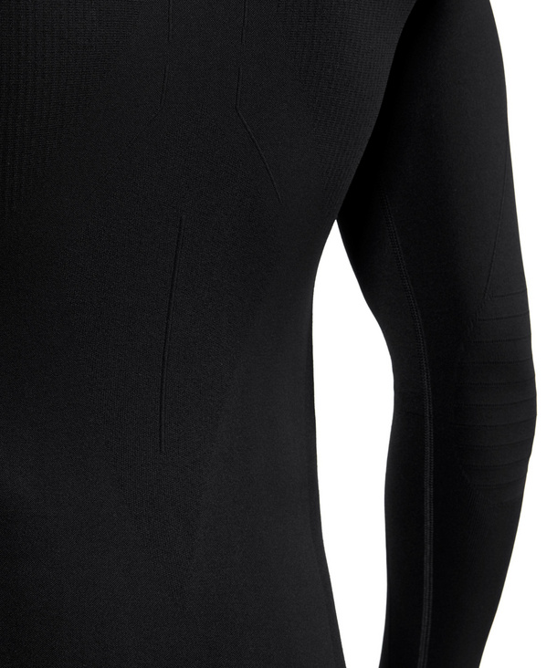 Maximum Warm MEN ZIP SHIRT TIGHT FIT (Black) | FALKE