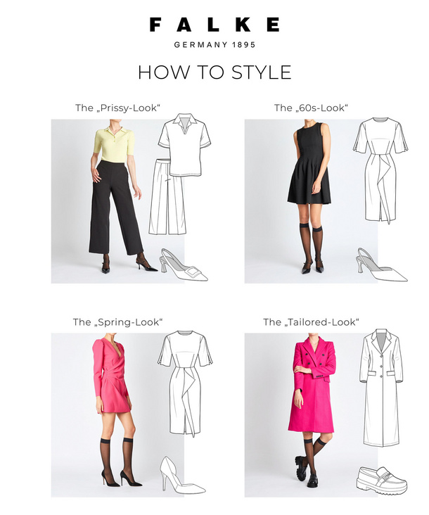 Calze Lunghe Trasparenti FALKE Pure Matt 20 DEN - Donna, Morbide, Eleganti, Rinforzate