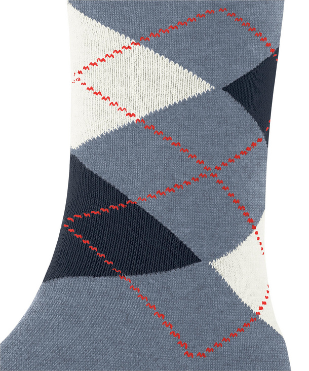 Носки Classic Argyle FALKE, цвет — серо-синий — фото 4