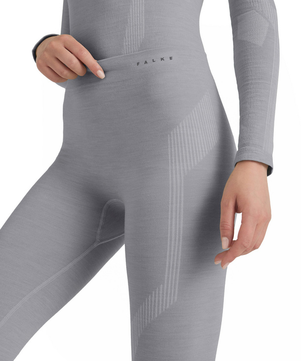 Women Tights Wool-Tech (Grey) | FALKE