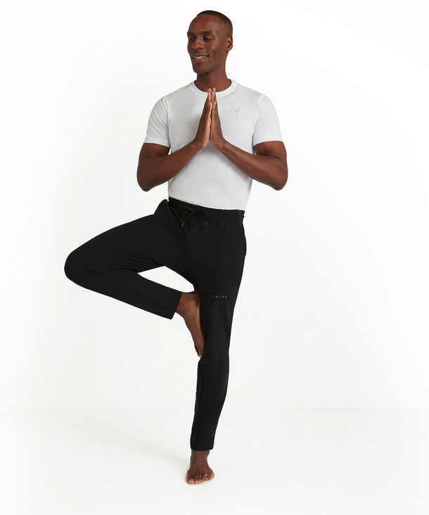 Men Yoga Pants (Black) | FALKE
