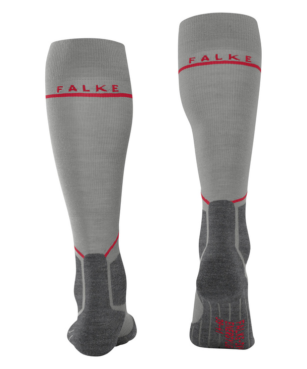 SK4 Advanced Compression Light Men Skiing Knee High Socks (Grey)