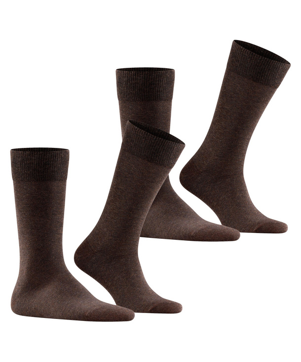 Happy 2 Pack Men Socks Brown FALKE