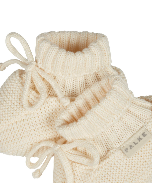 Пинетки Knitted Bootsock FALKE, цвет — молочный — фото 3