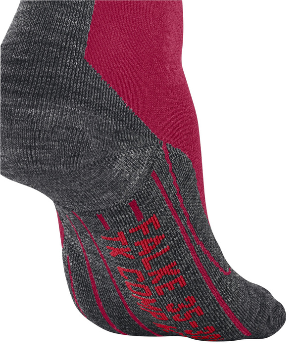 Chaussettes Compression Randonnée FALKE TK – Laine Mérinos, Contention Progressive, Homme Vert, 43-46