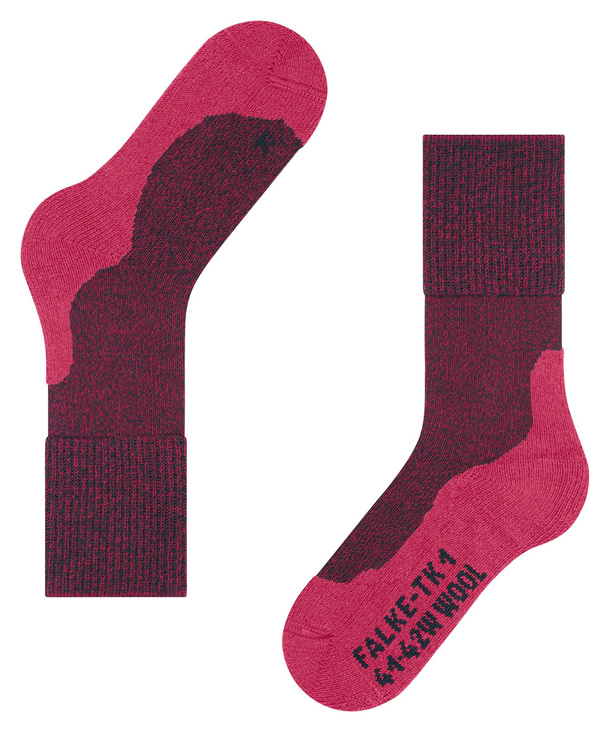 Trekking Socks TK1 Wool Women (Pink) | FALKE