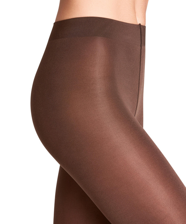 Falke Seidenglatt 80 DEN – Collant Coprenti In Tinta Unita, Donna, Grigio Antracite, Taglia S-M