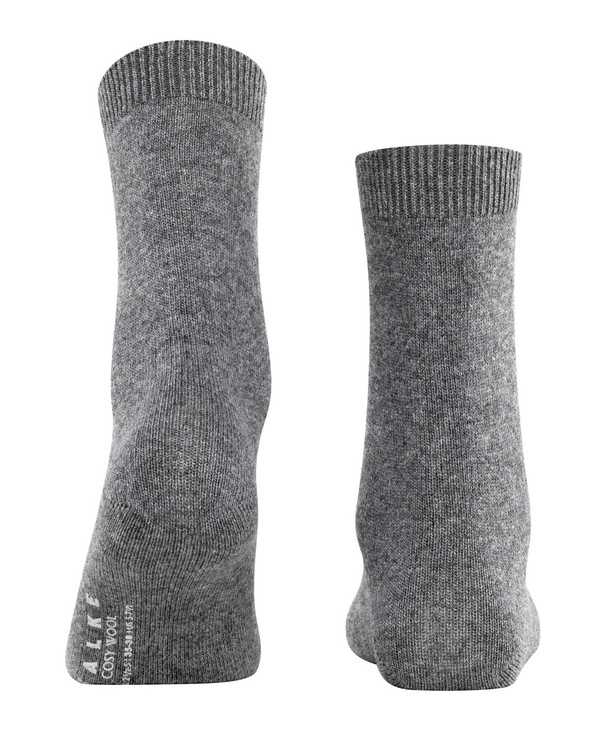 Cosyshoe Herringbone Grijs Melange FALKE Dames Stopper Sokken Cosyshoe W HP Wol Noppen Op De Zool 1 Paar, Grijs (Light Grey 3400), 37-38 FALKE Stopper Sokken