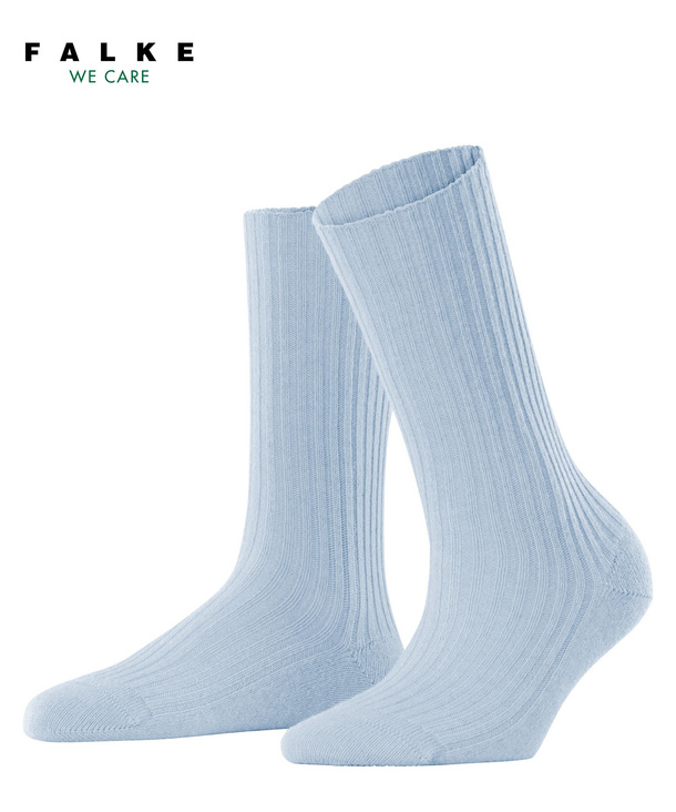 Cosy Wool Boot Women Boot socks (Blue)