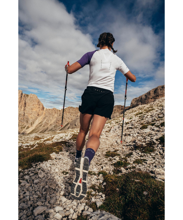 FALKE RU4 Endurance Compression Calze Da Corsa Donna - Cotone Traspirante E Compressione Leggera (14-16 MmHg)