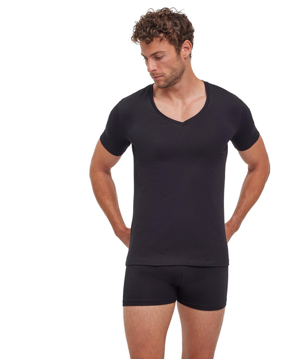 2-Pack Men T-Shirt Daily Comfort (Black)