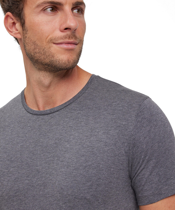 FALKE Daily Comfort 2-Pack Round Neck - Caraco - Black
