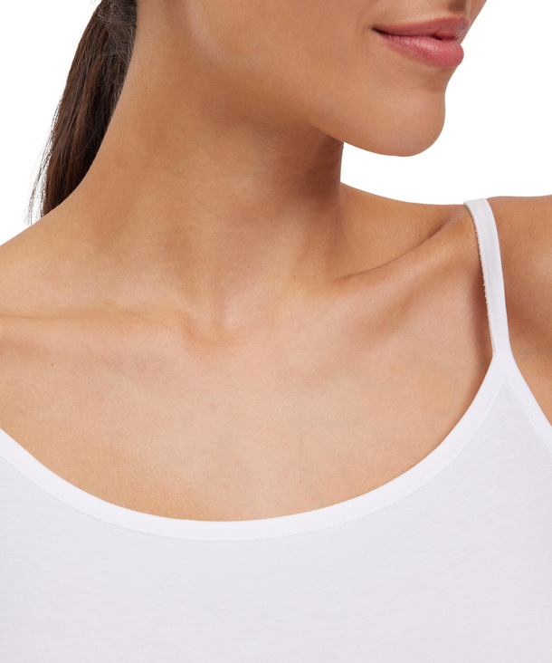 2-Pack Women Top Daily Comfort (White) | FALKE