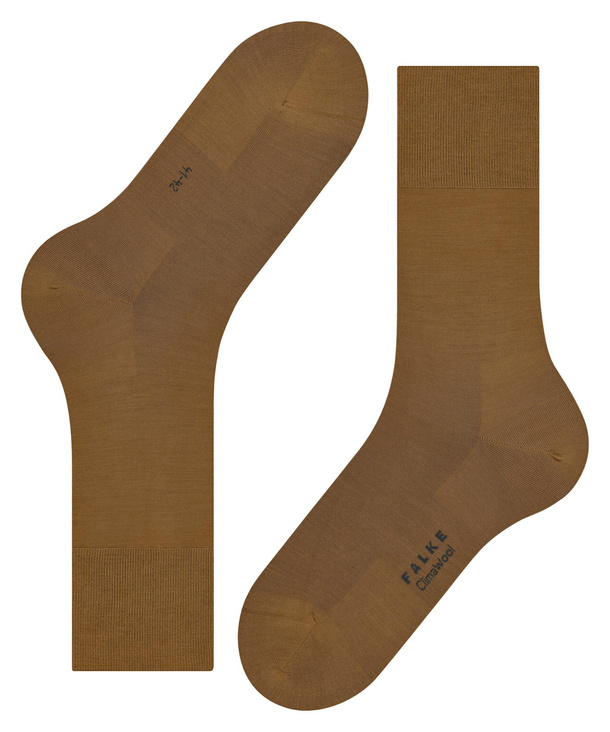 FALKE Men's ClimaWool Knee High Socks - Merino Wool Blend Thermal Socks 1 Pair