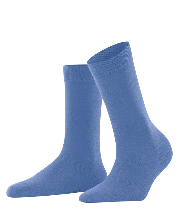 thumbnail image 2 of FALKE Soft Merino Wool Blend Socks, Dark Blue Melange 2 of 14