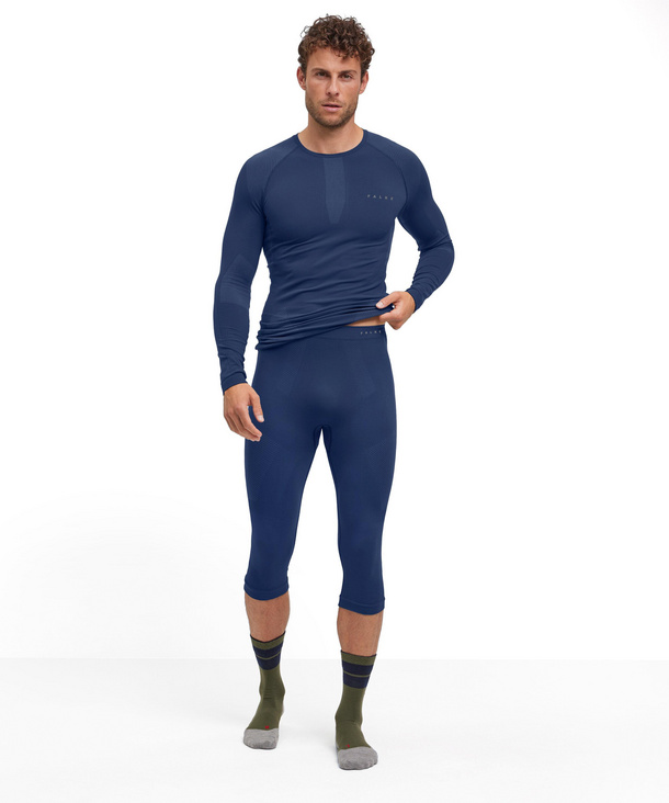 FALKE - Shorty Homme Coupe Ajustée | Pour Sport & Running | Matière Thermorégulatrice | Taille Haute