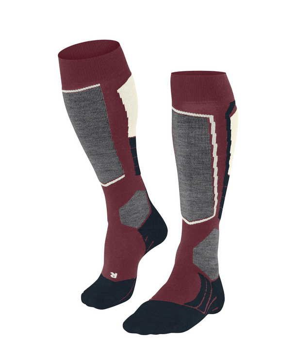 Chaussettes de ski Femme SK2 (Rouge) FALKE