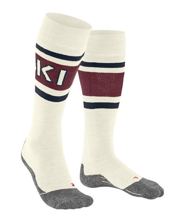 SK2 Intermediate Women Skiing Knee High Socks (White)