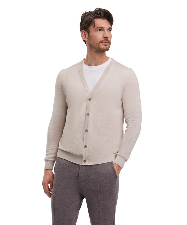 Kaschmir Strickjacke Rollkragen Peter Hahn Kaschmir Seide