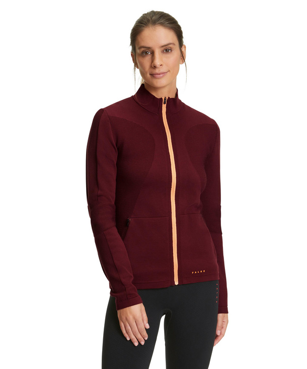 Women Running Jacket Red FALKE