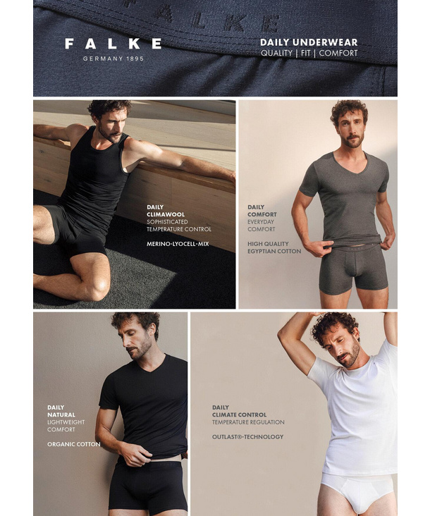 Hanes Boxerslip voor heren, 6-pack Zwart/Grijs, S