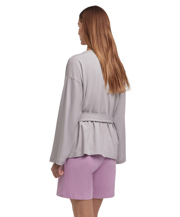 Cosy Cardigan mit Zipper für Damen in Pink