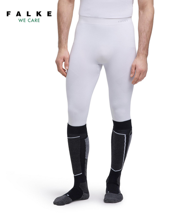 Impulse Ski Men 3/4 Tights Health (White) | FALKE
