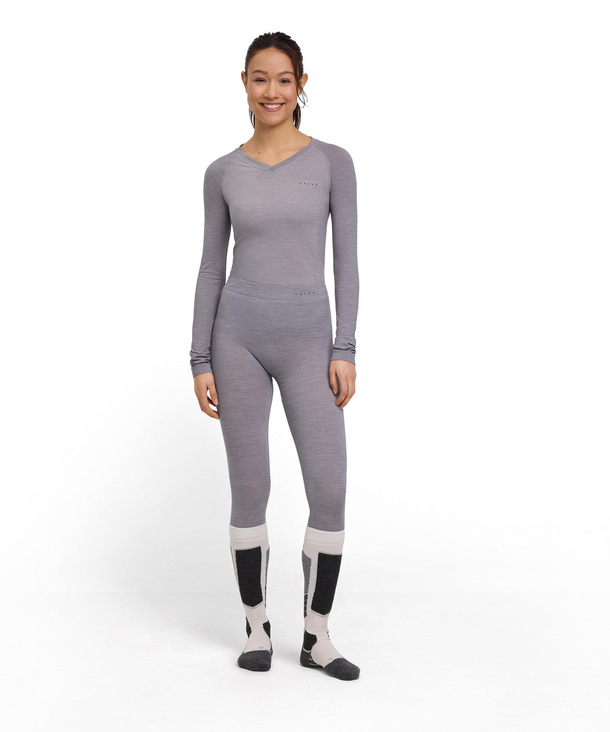 3/4 Women Tights Wool-Tech Light (Grey)