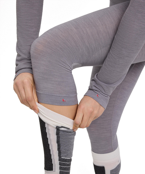 3/4 Women Tights Wool-Tech Light (Grey)
