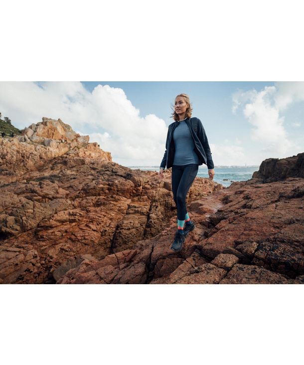 Women T-Shirt Wool-Tech Light (Grey)