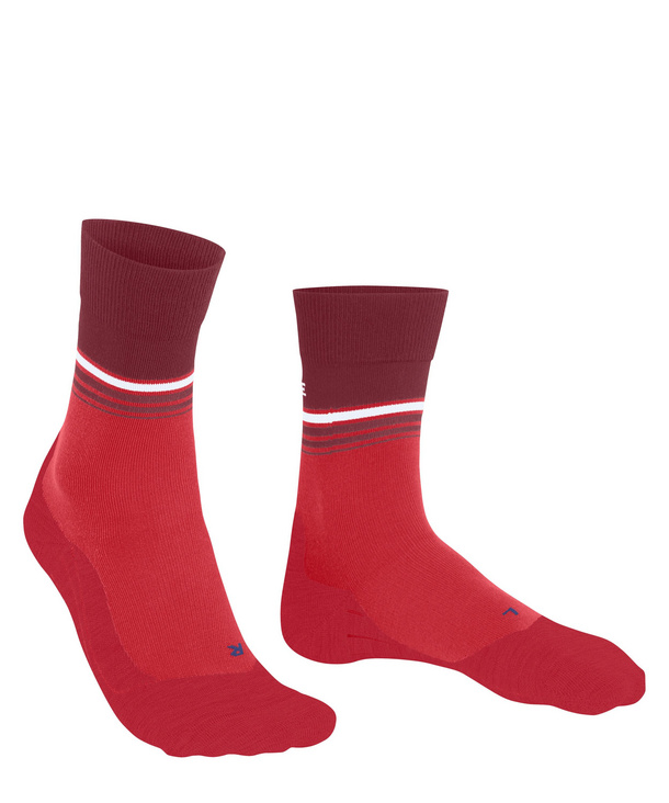 VK Nagrani Herren Anzugsocken Mittlere Wade M282 ROMBI ROT