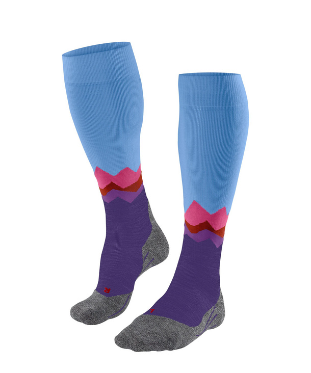 Calzini Alti Al Ginocchio FITRELL Da Donna - Sportivi Casual A Righe, Confezione 1-4, Taglia Scarpe 34,5-41