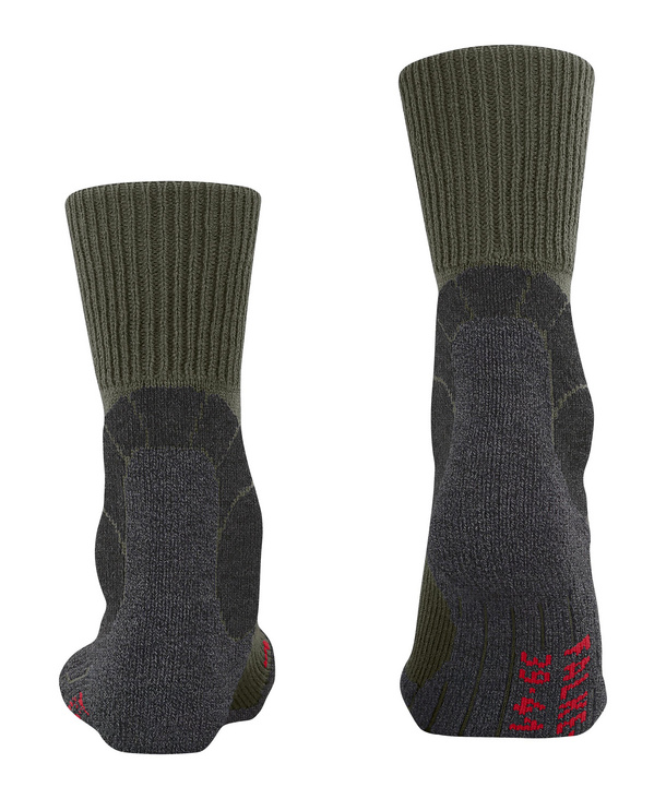 FALKE Heren Wandelsokken TK1 Asphalt Melange - Heren Sokken