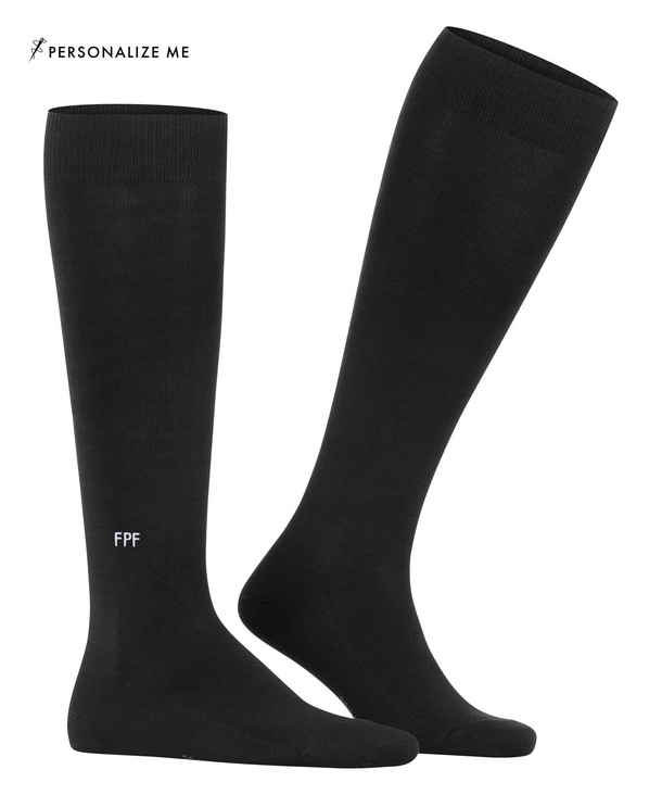 Family Men Knee-High Socks (Black)