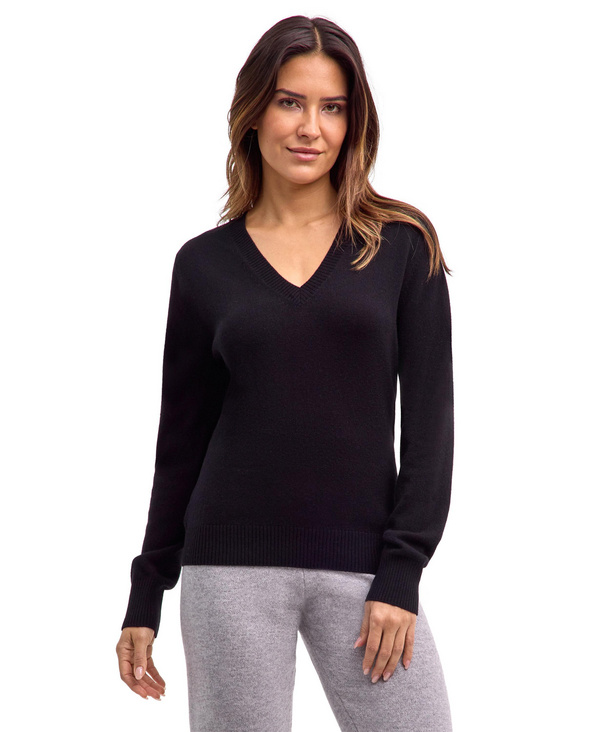 Pure Cashmere Women Pullover (Black) FALKE
