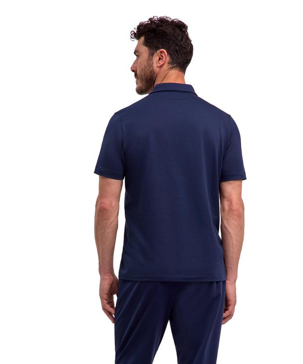 Hommes Golf Polo shirt (Bleu) FALKE