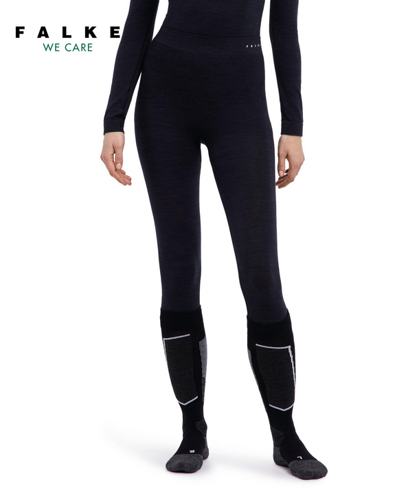 3/4 Women Tights Wool-Tech (Black)