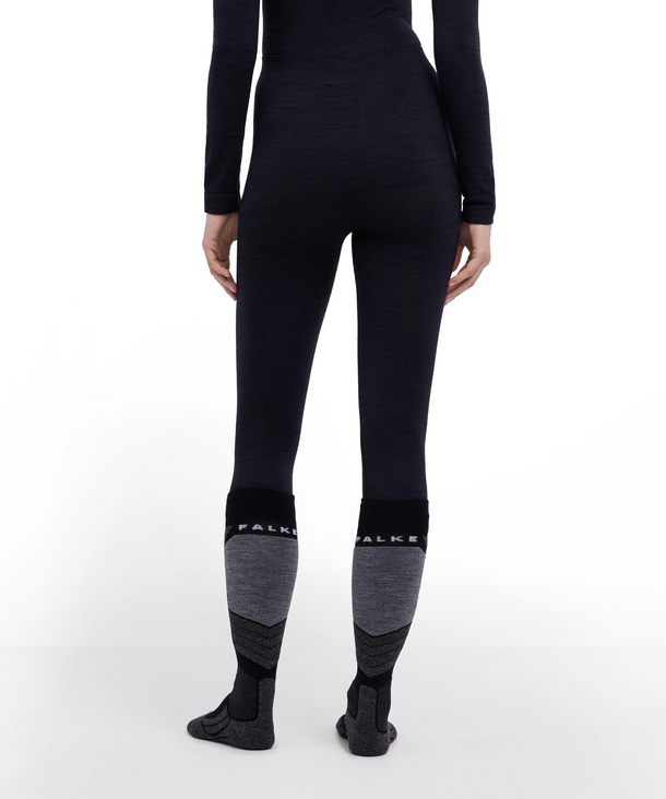 3/4 Women Tights Wool-Tech (Black)