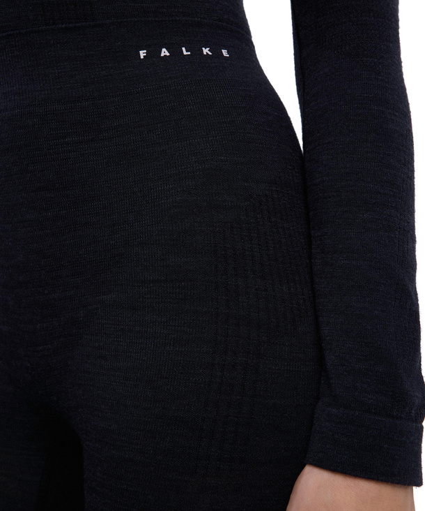 3/4 Women Tights Wool-Tech (Black)