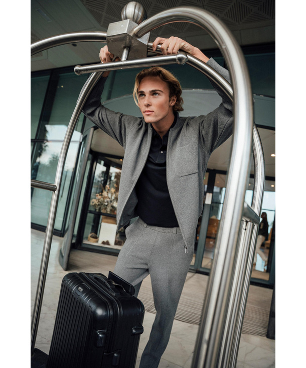 Men Zip jacket (Grey)