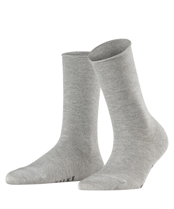 Image of FALKE Shiny Women Socks, -, Grey, Block colour